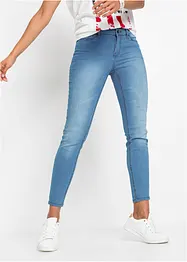 Korta tajta stuprörsjeans, bonprix