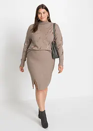 Tröja med paljetter, bonprix