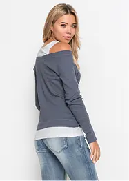 Topp med 2-i-1 look, bonprix