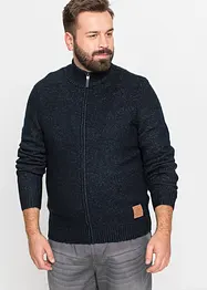 Cardigan med ståkrage, bonprix