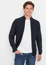 Cardigan med ståkrage, bonprix