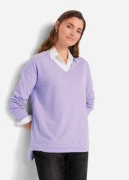 High-low-tröja med sprund i sidan, bpc bonprix collection