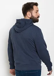 Munkjacka med detaljer i skinnimitation, bonprix