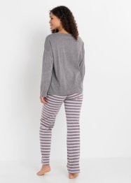 Pyjamas med oversizetröja, bpc bonprix collection