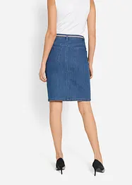 Jeanskjol med stretch, bonprix