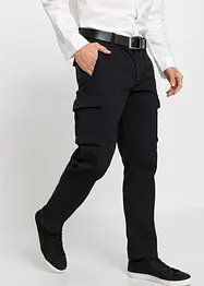 Byxa  med stretch och raka ben, med bomull, Regular Fit, bonprix