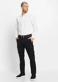 Byxa  med stretch och raka ben, med bomull, Regular Fit, bonprix