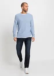 Dra på-jeans, Regular Fit, Straight, bonprix