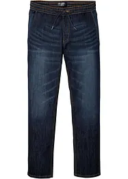 Dra på-jeans, Regular Fit, Straight, bonprix