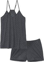 Pyjamas med smala axelband och shorts, bpc bonprix collection