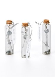 Små flaskor för presentkort, set med 3, bpc living bonprix collection
