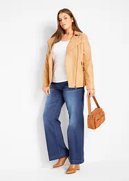 Wide Leg Jeans Mid Waist, bonprix