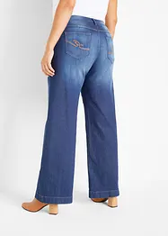 Wide Leg Jeans Mid Waist, bonprix