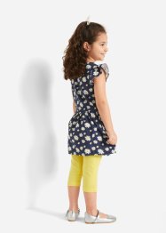 Jerseyklänning + ¾ leggings för flickor (2-delat set), bpc bonprix collection