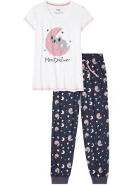 Pyjamas, kortärmad, bpc bonprix collection