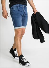 Sweatjeans i bermudasstil, smal passform, RAINBOW