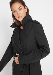 Lång trenchcoat med midjebälte, bpc bonprix collection