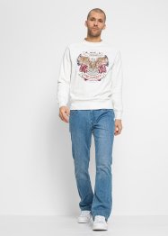 Sweatshirt med raglanärmar, John Baner JEANSWEAR