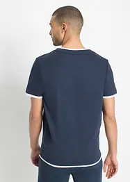 T-shirt med 2-i-1-look (2-pack), bonprix