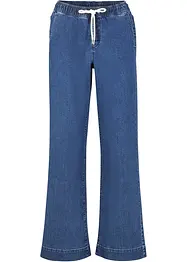 Stretch Wide Leg Jeans Mid Waist, bonprix