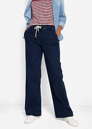 Stretch Wide Leg Jeans Mid Waist, bonprix