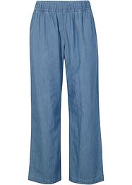 Tunna dra på-jeans med bekväm midja, vid passform, bpc bonprix collection