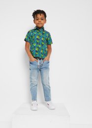 Mönstrad kortärmad skjorta för pojkar, bpc bonprix collection