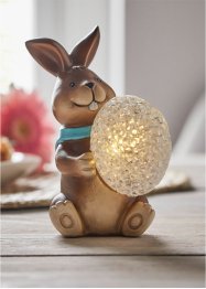 LED-prydnadsfigur hare med påskägg, bpc living bonprix collection