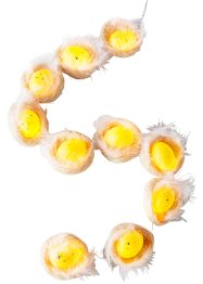 LED-ljusslinga med ägg i bo, bpc living bonprix collection