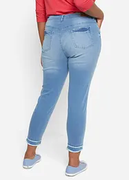 Supermjuka jeans i 7/8-längd, bonprix