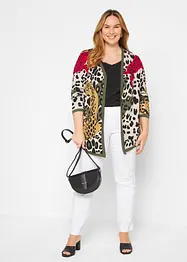 Leopardmönstrad cardigan, bpc selection