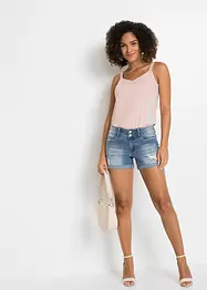 Jeansshorts, Mid Waist, bonprix