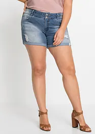 Jeansshorts, Mid Waist, bonprix