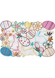 Bordsset med broderat påskmotiv (1-pack), bpc living bonprix collection