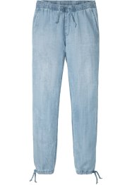 Dra på-jeans med TENCEL™ lyocell, ledig passform, raka ben, RAINBOW