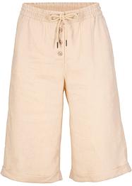 Dra på-linneshorts, bpc bonprix collection