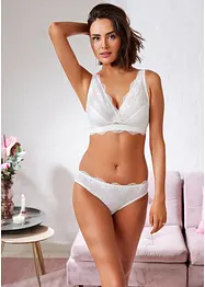 Bralette utan bygel med ekologisk bomull, bonprix
