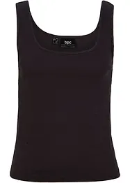Ribbstickat bomullslinne, bonprix
