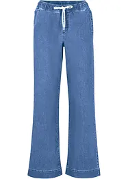 Stretch Wide Leg Jeans Mid Waist, bonprix