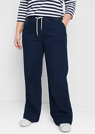 Stretch Wide Leg Jeans Mid Waist, bonprix