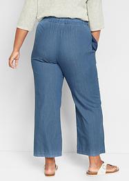 Tunna dra på-jeans med bekväm midja, vid passform, bpc bonprix collection