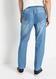 Dra på-jeans i somrig denim, klassisk passform (2-pack), John Baner JEANSWEAR
