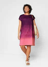 T-shirtklänning med olika färger, bonprix