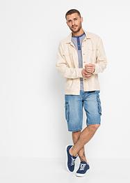 Cargojeansbermudas, avslappnad passform, John Baner JEANSWEAR