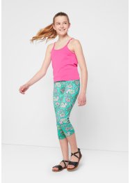 ¾-leggings för flickor (2-pack), bpc bonprix collection