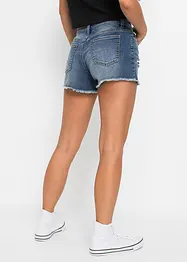 Jeansshorts med broderi, bonprix