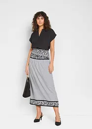 Blus i georgette, bonprix