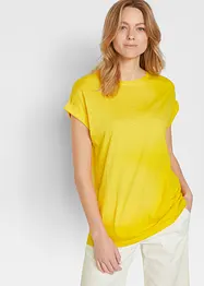 Lång topp med bomull (2-pack), bonprix