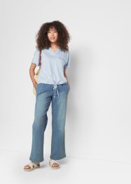 Vida stretchiga paperbag-jeans, John Baner JEANSWEAR