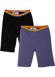 Barncykelshorts med Pride-motiv (2-pack), bpc bonprix collection